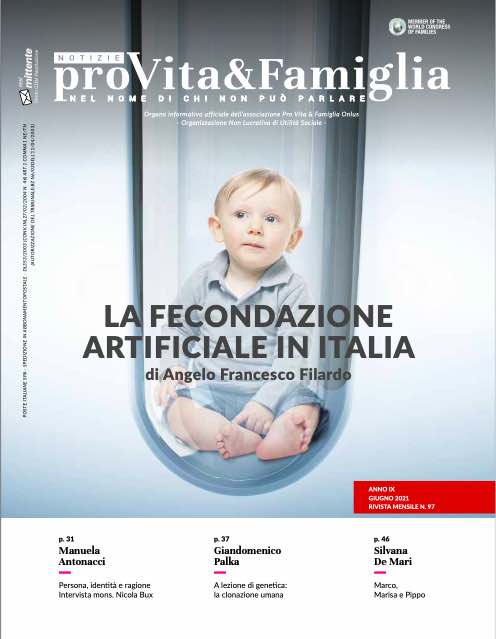 un bambino in provetta, fecondazione artificiale